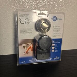 InSinkErator SinkTop Switch OS Silver STS-SO Air Activated Kit 3 Finishes